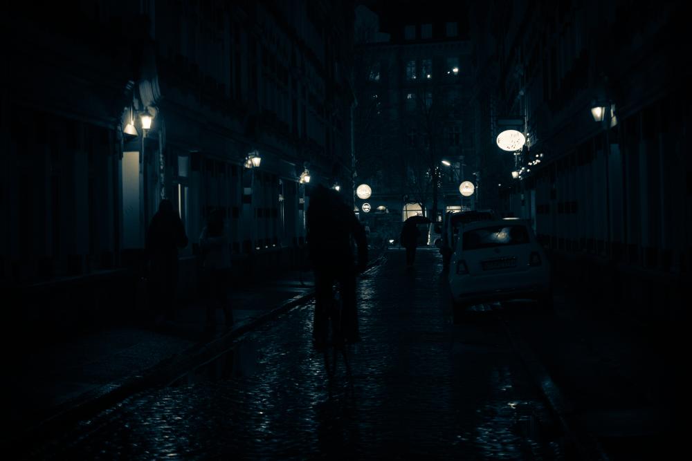 Street at night